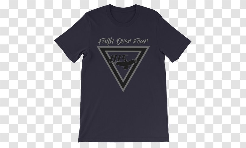 T-shirt Clothing Hoodie Crew Neck - Faith Over Fear Transparent PNG