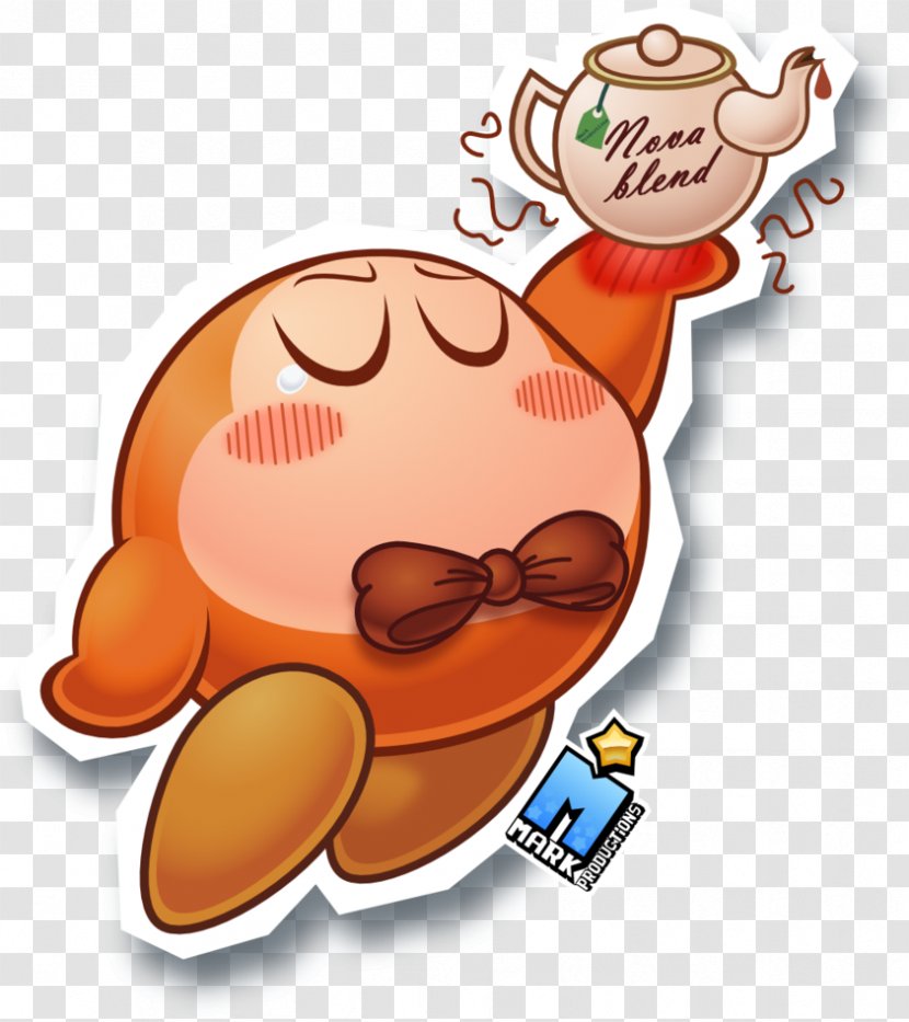 Kirby 64: The Crystal Shards Waddle Doo Fan Art - Waiter Transparent PNG