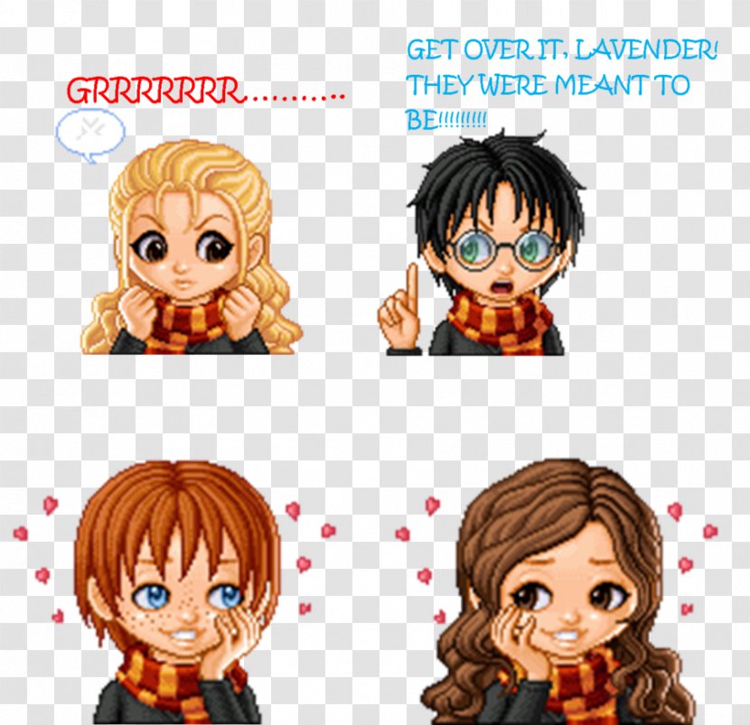 Hermione Granger Ginny Weasley Ron Annabeth Chase Percy Jackson - Harry Potter Transparent PNG