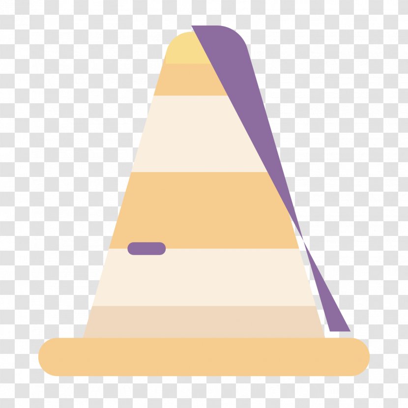 Triangle - Cone - Purple Transparent PNG