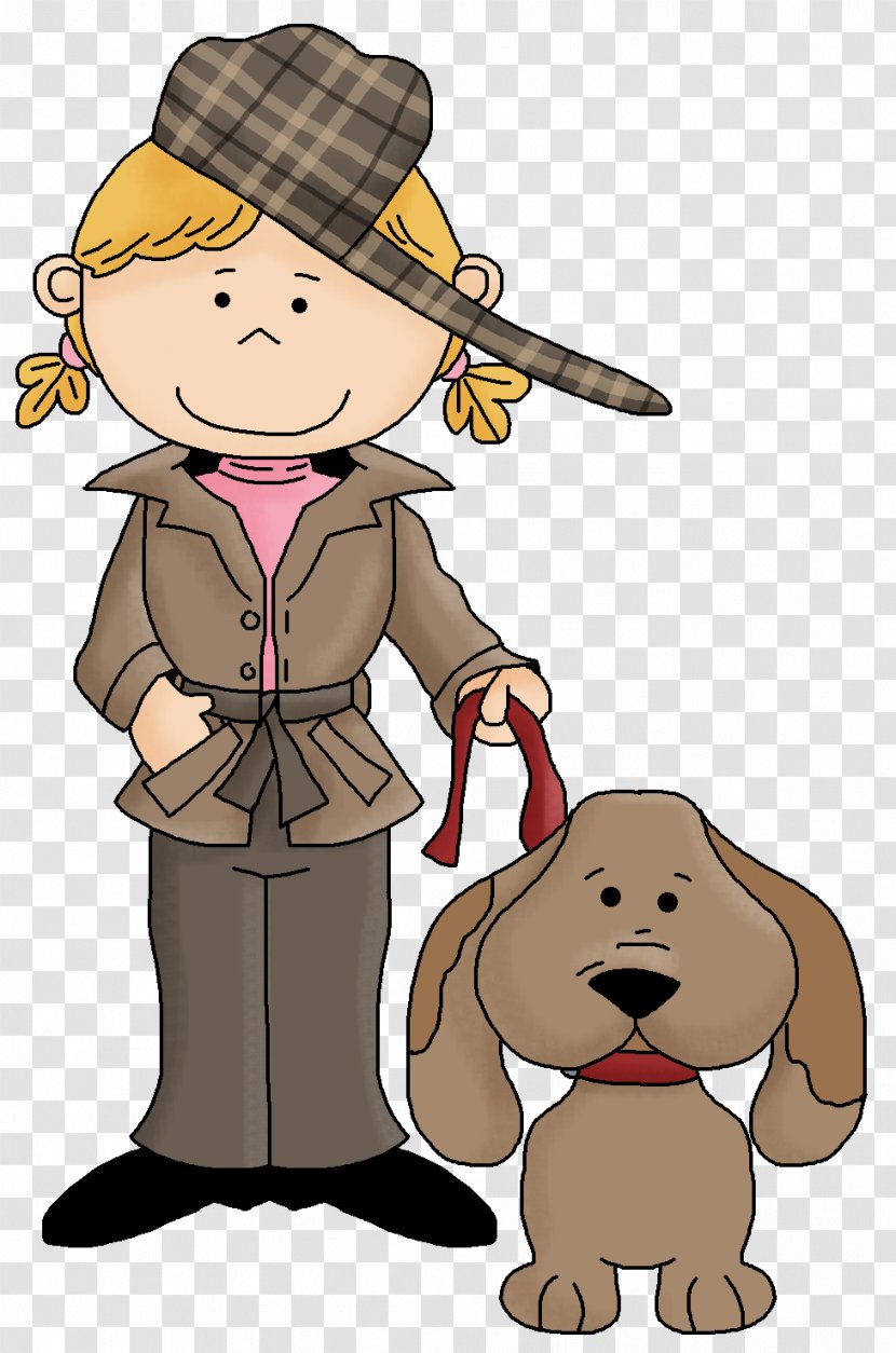 Detective Woman Clip Art - Cartoon - Irregular Borders Transparent PNG