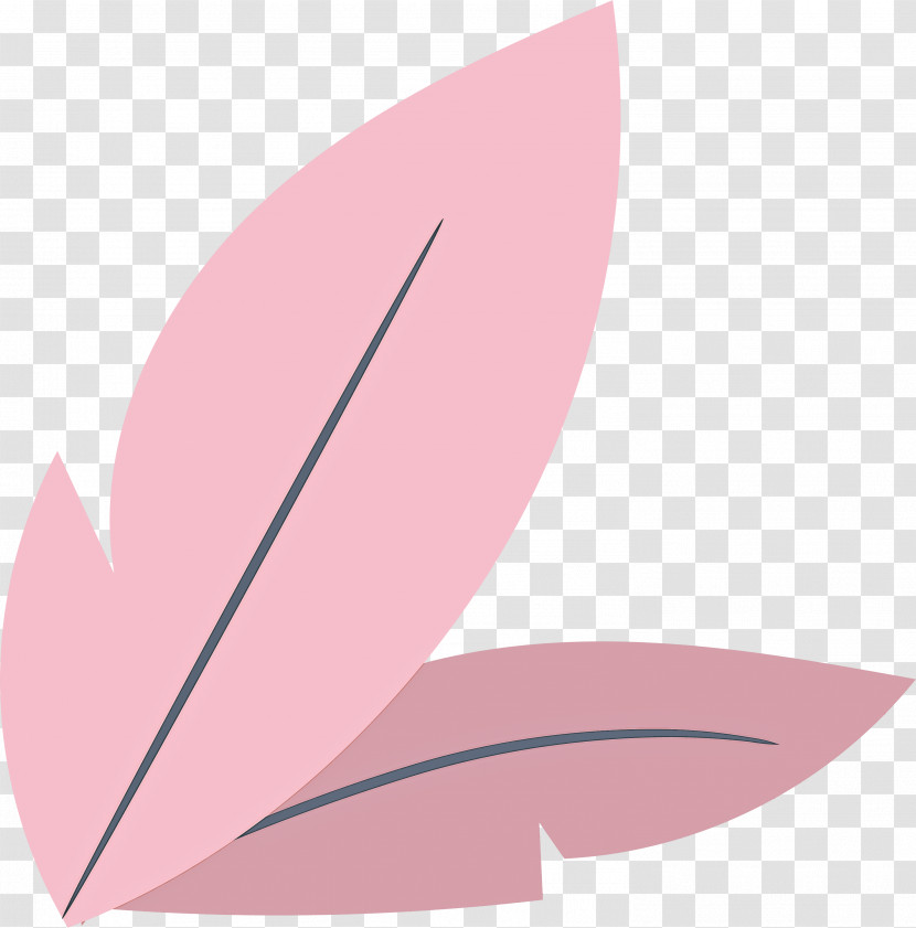 Leaf Angle Line Meter Pattern Transparent PNG