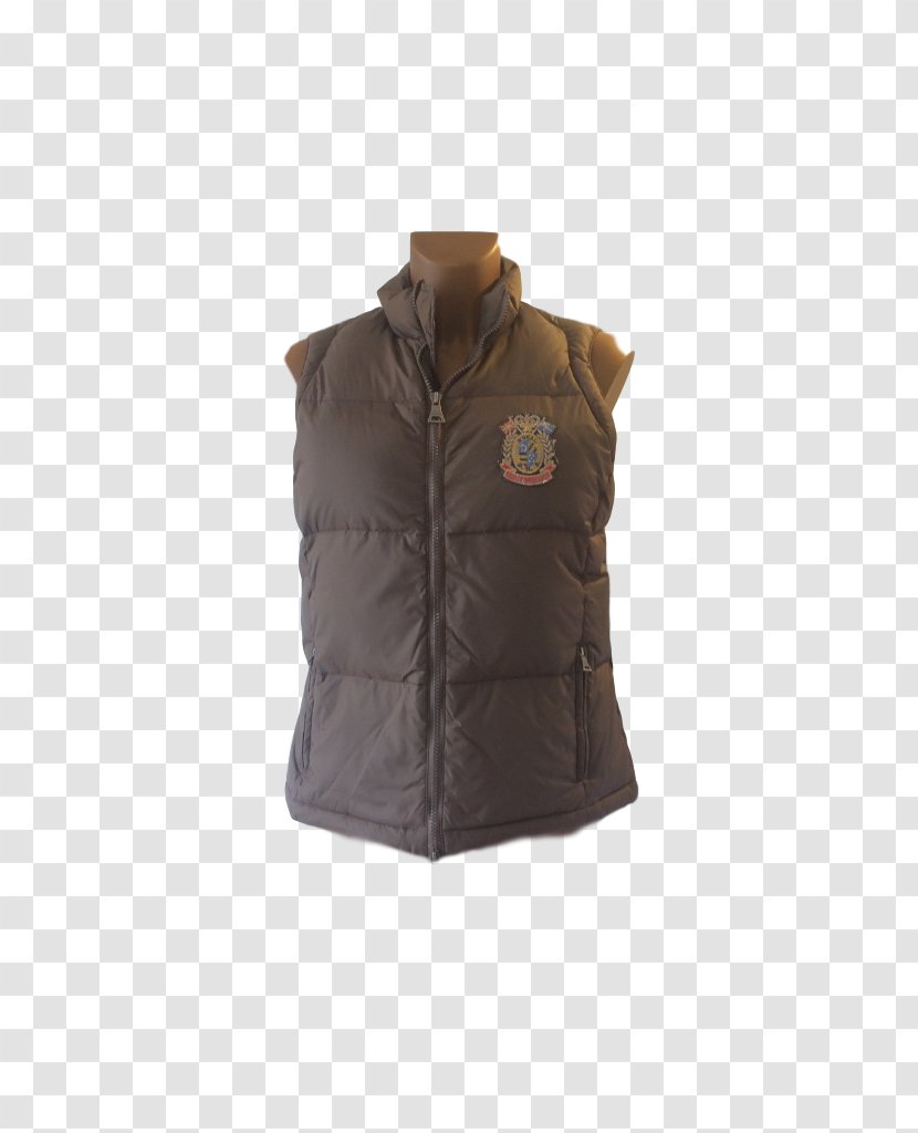 Gilets Jacket Sleeve Brown Transparent PNG