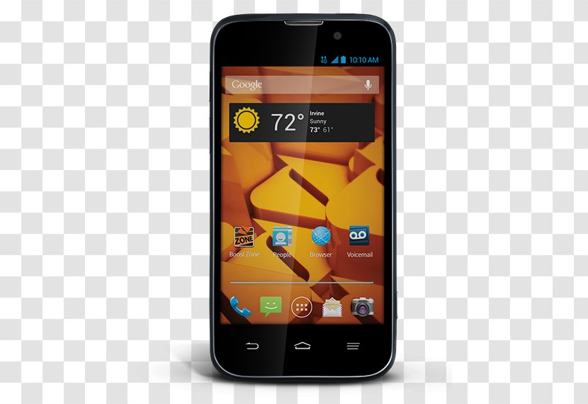 Boost Mobile 4G ZTE Warp Smartphone - Technology Transparent PNG