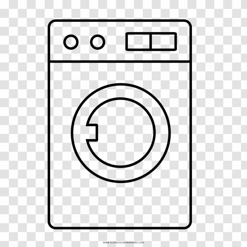 Drawing Washing Machines Line Art Coloring Book - Text - Color 2018 Transparent PNG
