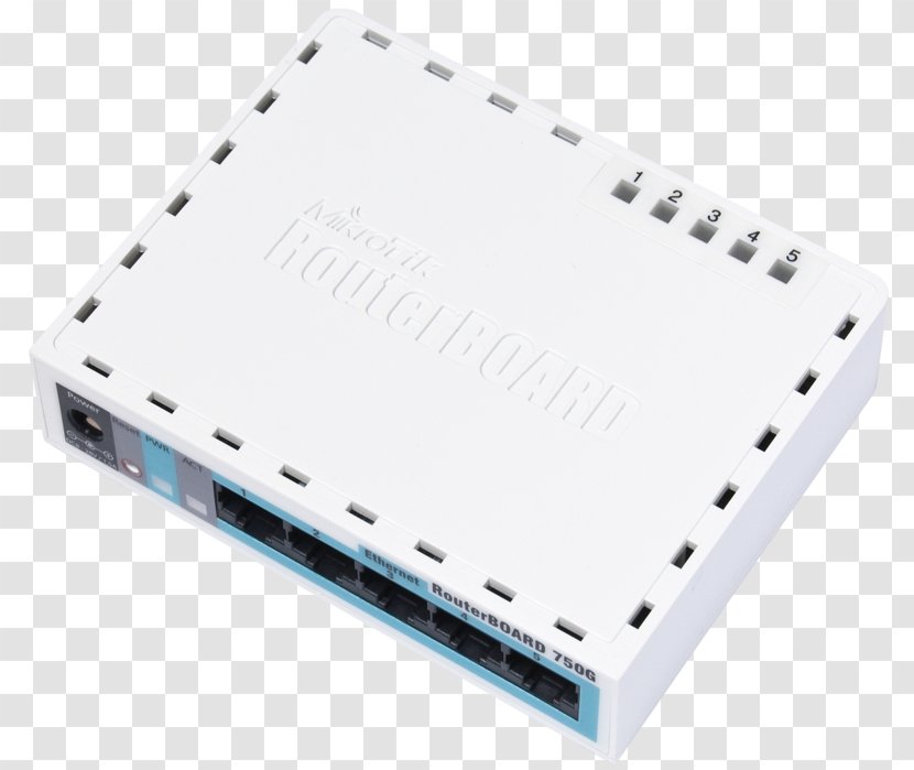 MikroTik RouterBOARD Gigabit Ethernet RouterOS - Computer Port - Router Transparent PNG
