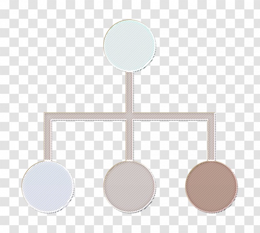 Diagram Icon Organization Business - Beige Transparent PNG