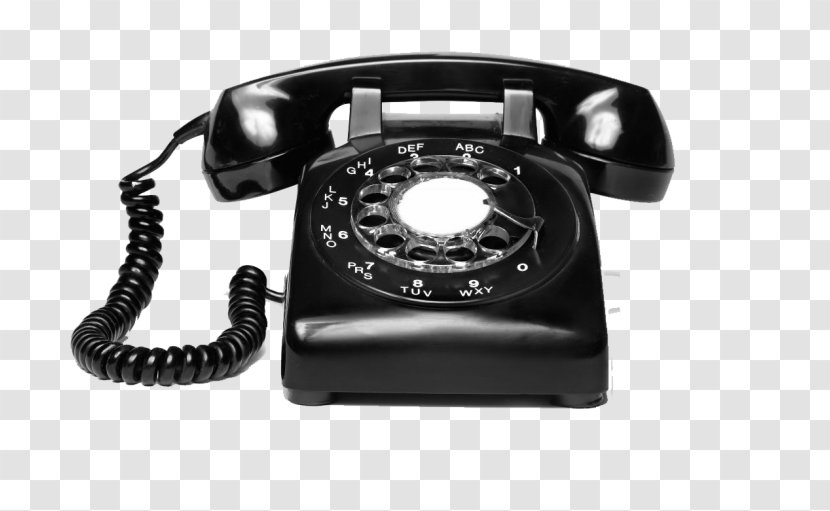 Telephone Call Rotary Dial Mobile Phones Dialling - Corded Phone - Email Transparent PNG
