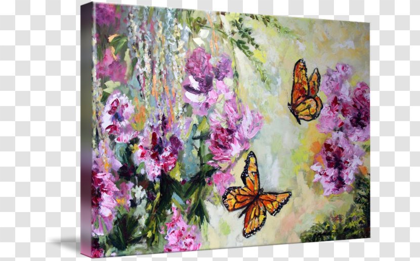 Butterfly Oil Painting Art - Paint - Peony Watercolor Transparent PNG