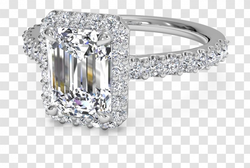 Engagement Ring Wedding Ritani - Brian Gavin - Hand Painted Diamond Transparent PNG