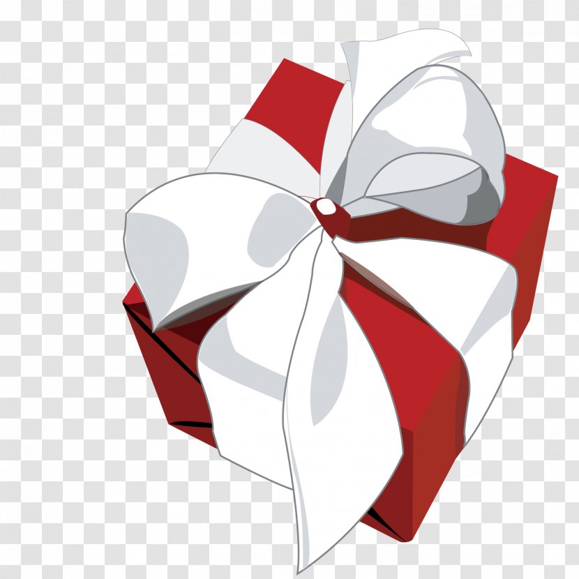 Gift Christmas Ribbon - Product Design - The Box Of Transparent PNG