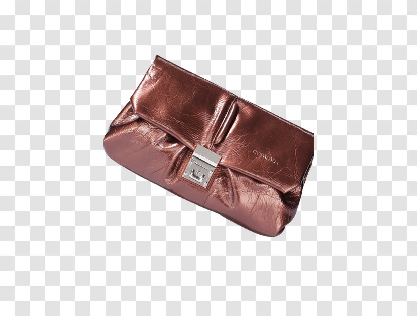 Handbag Leather - Brown - Beautiful Fashion Transparent PNG