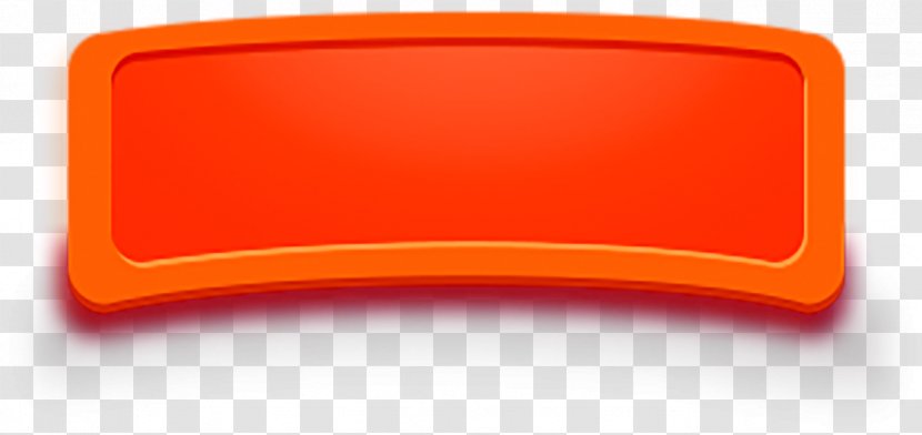 Rectangle Font - Orange - Yellow Three-dimensional Buttons Transparent PNG