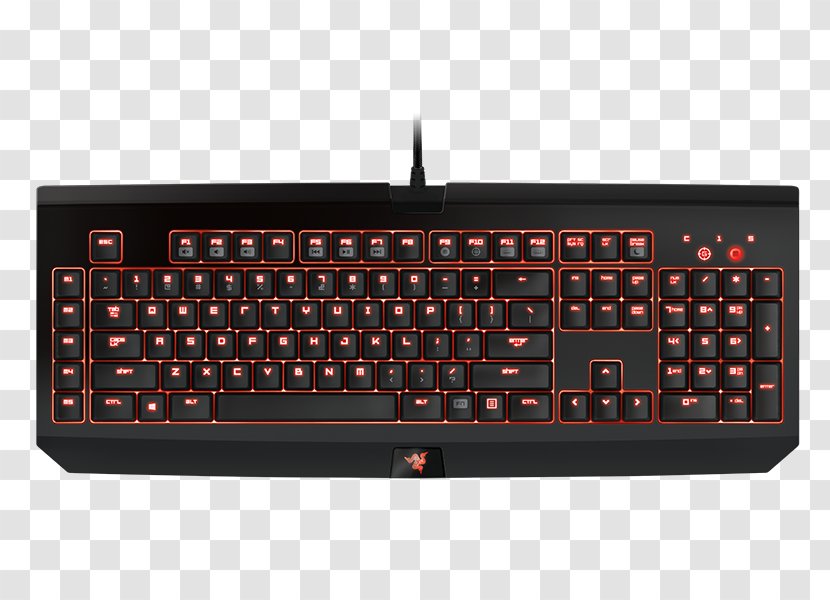 Computer Keyboard Mouse Razer BlackWidow Ultimate (2014) 2016 Gaming Keypad - Blackwidow Transparent PNG