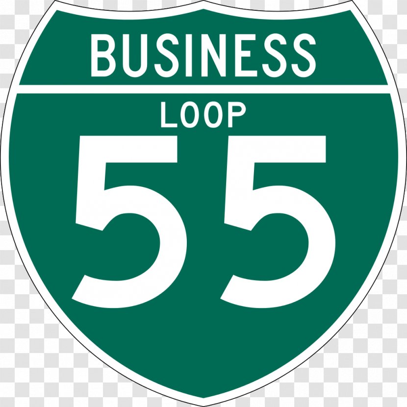 Interstate 55 In Illinois Traffic Sign 70 Road - Brand Transparent PNG
