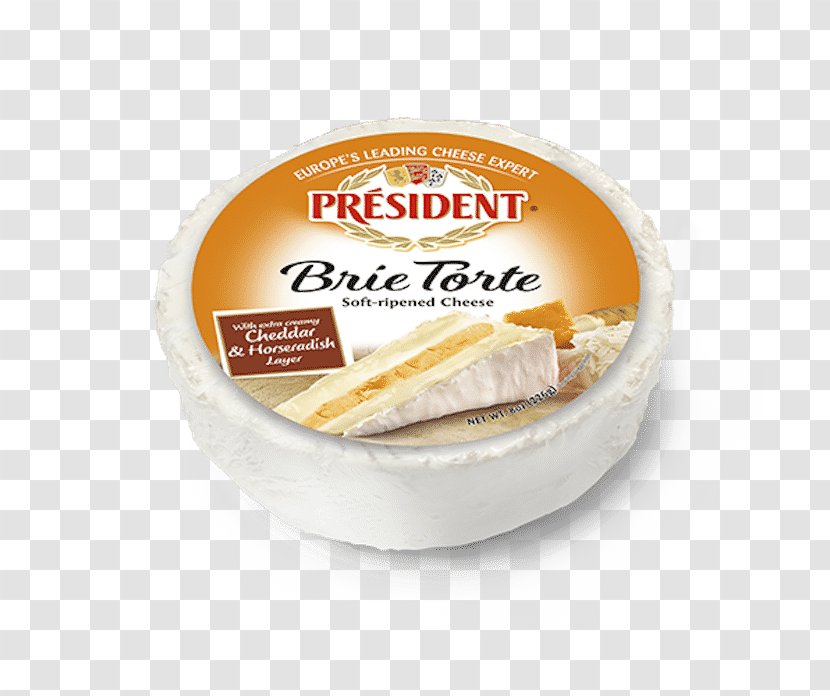 Processed Cheese Milk Cream Président Brie Transparent PNG