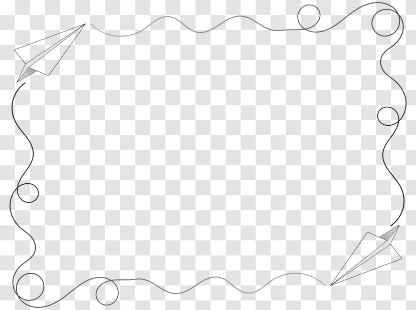 Airplane Paper Clip Art - White Transparent PNG