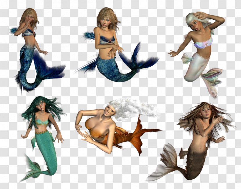 Mermaid Rusalka Clip Art - Organism - Creatures Transparent PNG