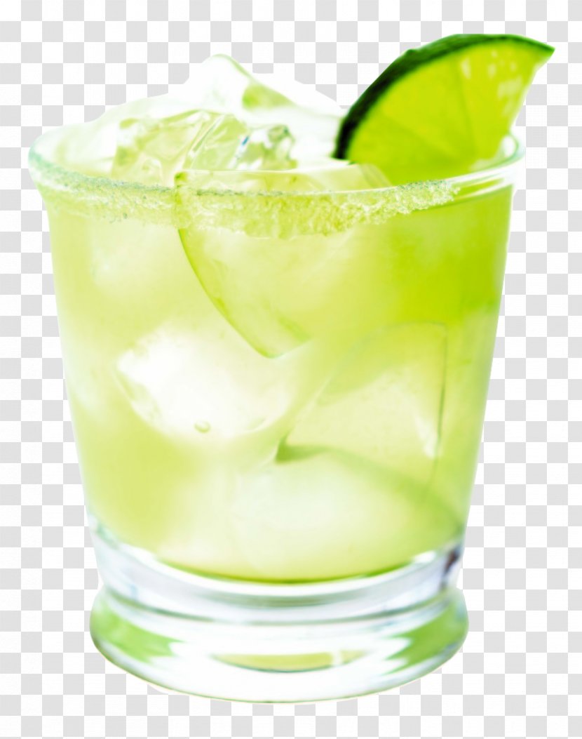 Margarita Caipirinha St-Germain Tequila Cocktail - Caipiroska - Lime Wedge Transparent PNG