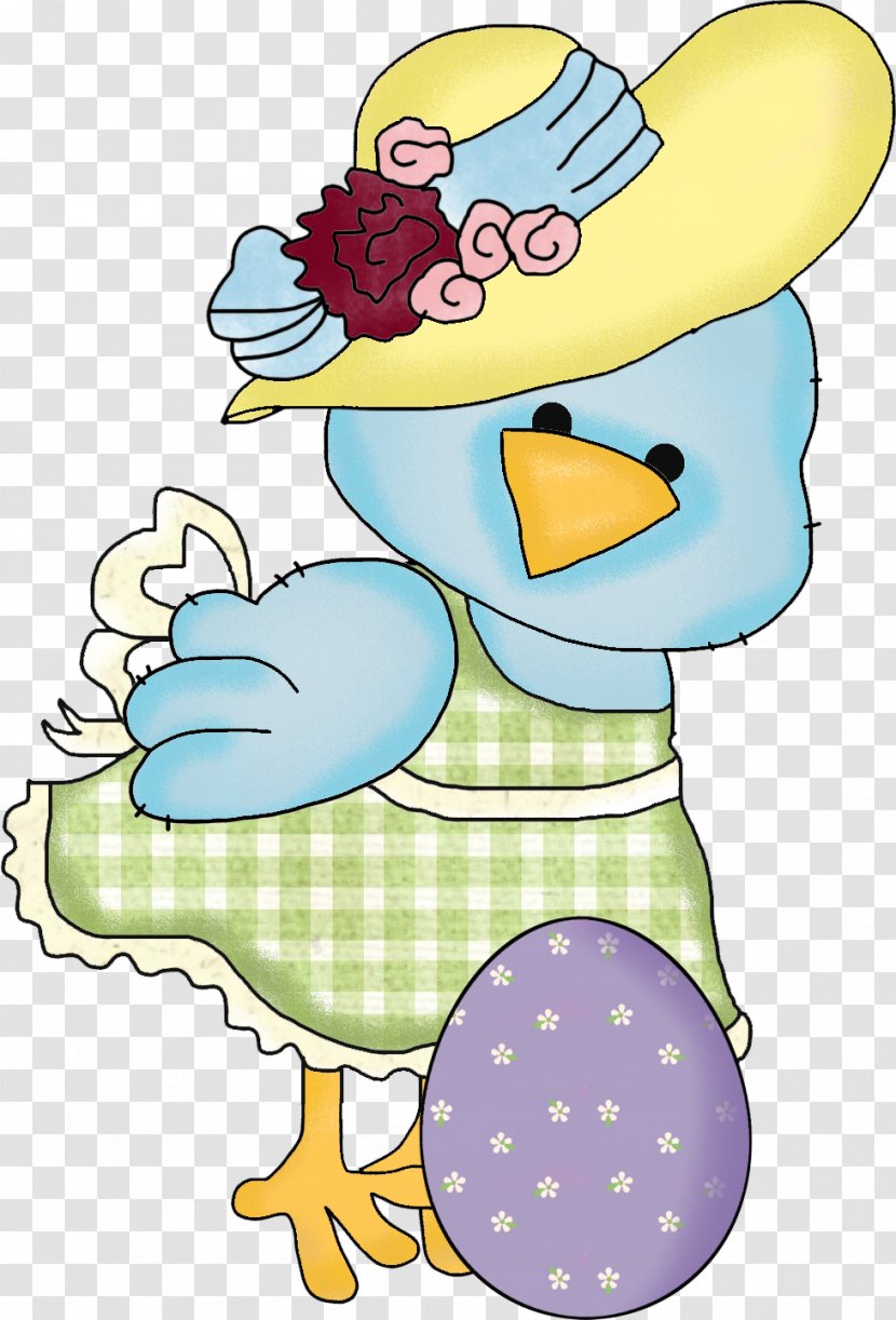 Easter Bunny Illustration - Silhouette - Cute Chick Transparent PNG