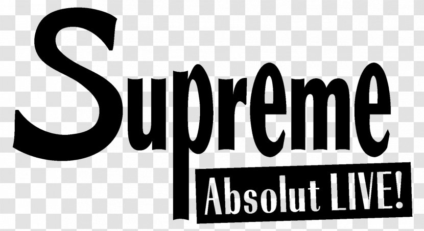 Logos Supreme Absolut Live! Font - Logo Transparent PNG