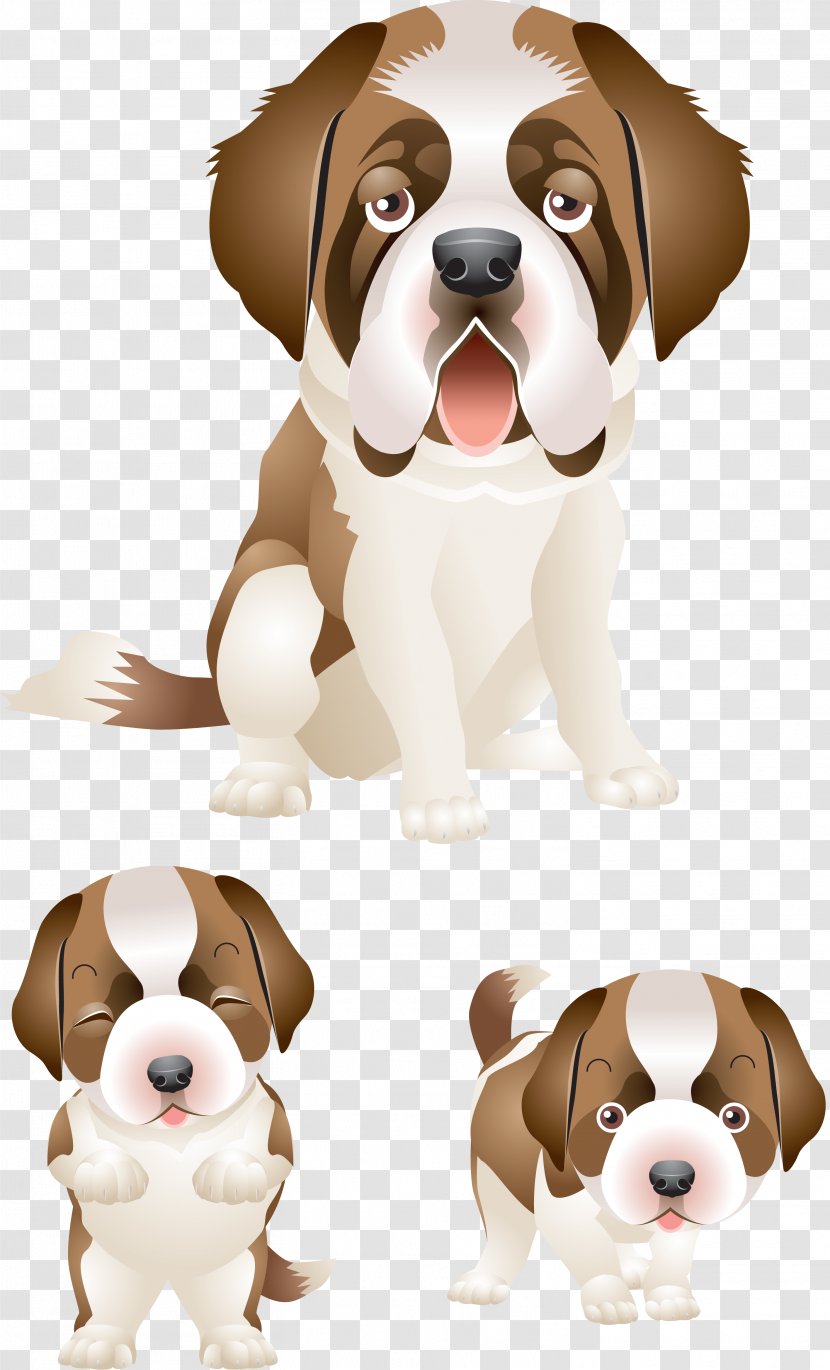The St. Bernard Puppy Wedding Invitation Greeting & Note Cards - Gift Transparent PNG
