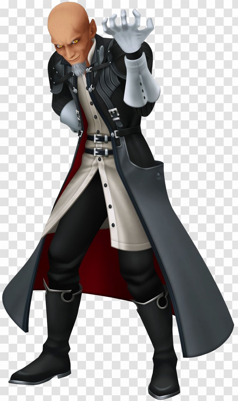 Kingdom Hearts Birth By Sleep 3D: Dream Drop Distance III Xehanort - Organization Xiii Transparent PNG