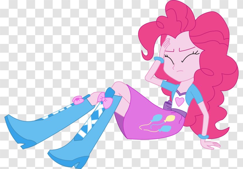 Pinkie Pie Pony Rarity Twilight Sparkle Rainbow Dash - Heart - My Little Transparent PNG