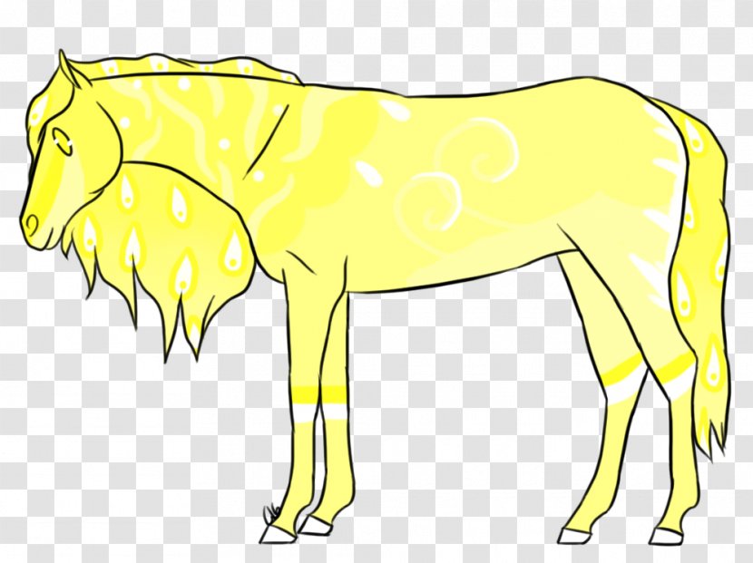 Mule Foal Stallion Colt Mustang - Tree - Lemon Milkshake Transparent PNG