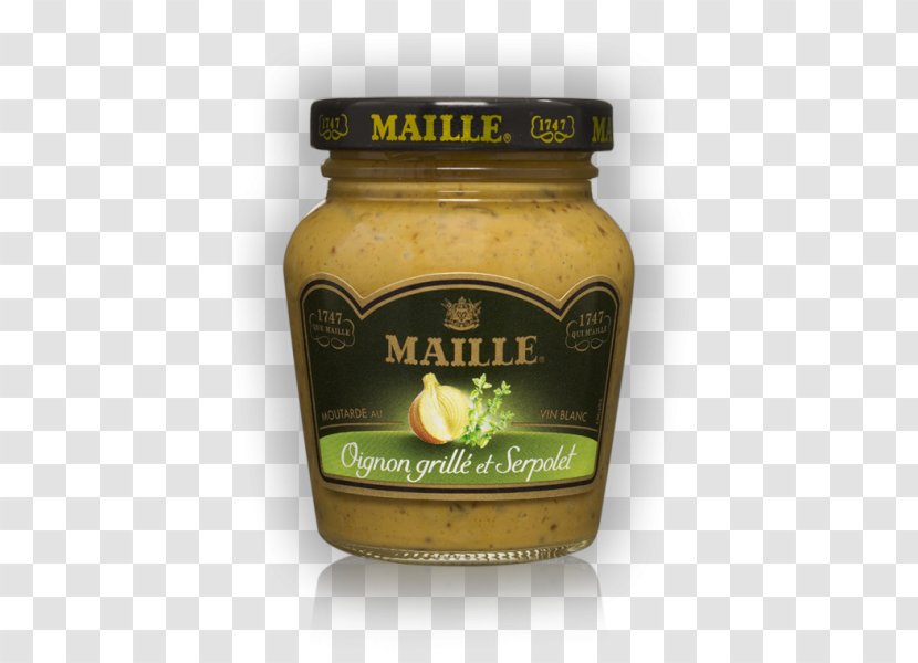 Chutney Maille Chablis Wine Region Mustard Aioli - Sauces - Honey Transparent PNG