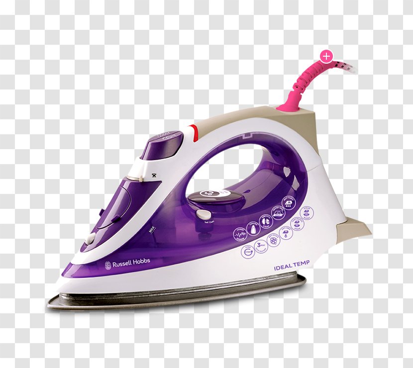 Small Appliance Clothes Iron Home Russell Hobbs Electricity Transparent PNG