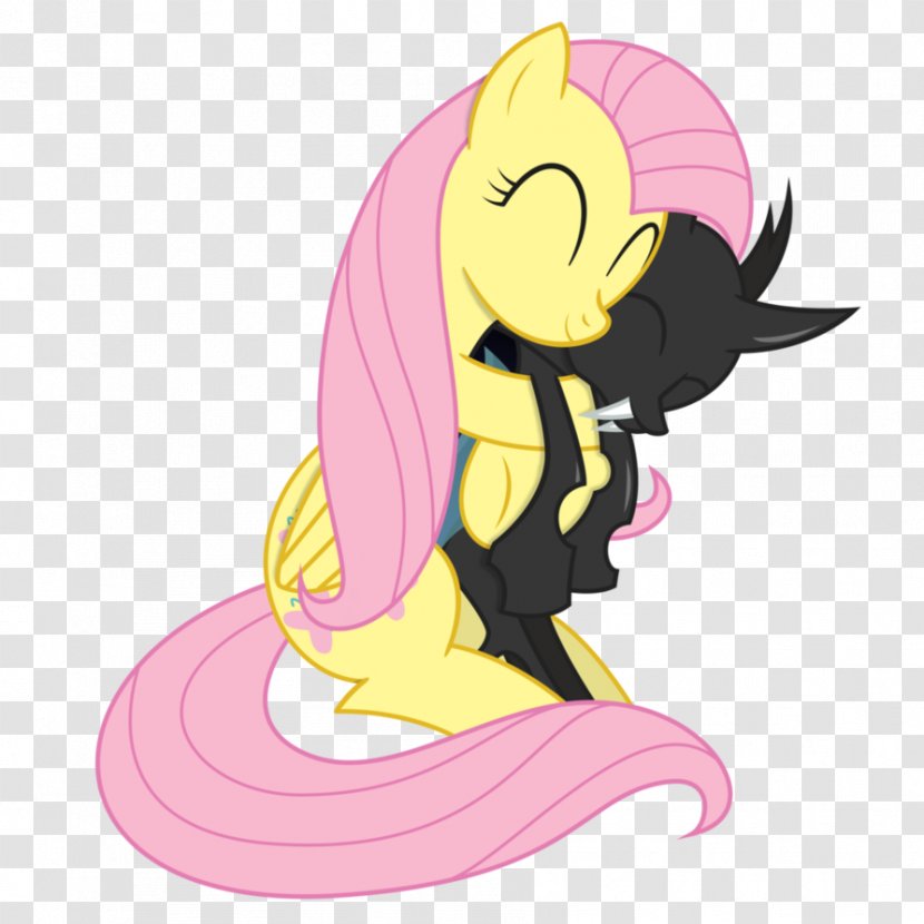 My Little Pony Fluttershy Rainbow Dash Changeling - Swarm Vector Transparent PNG