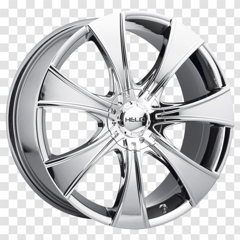 Alloy Wheel Spoke Rim Tire - Silver Transparent PNG