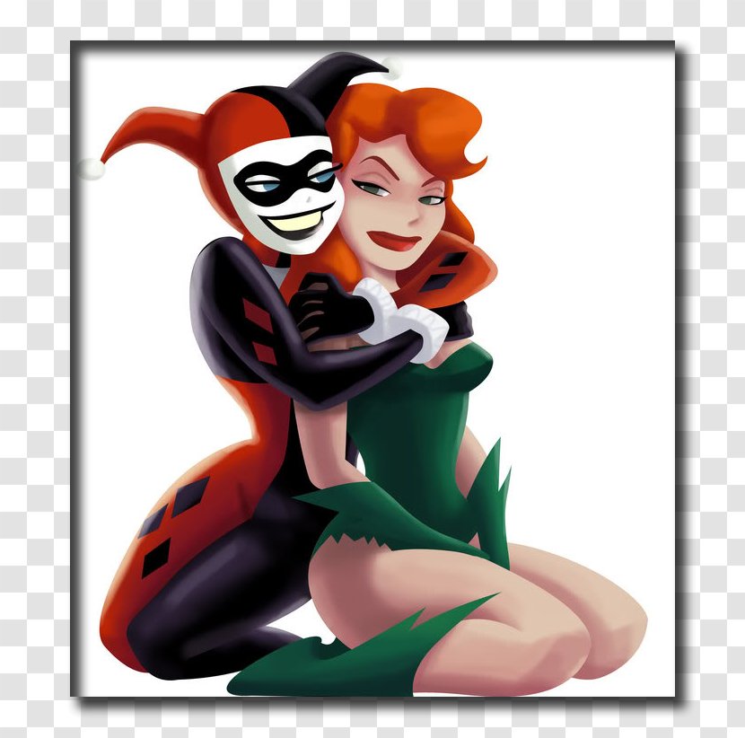 Poison Ivy Harley Quinn Batman Joker Batgirl - Fiction Transparent PNG