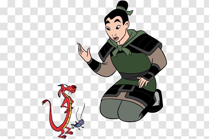 Fa Mulan Mushu Cri-Kee Cartoon Transparent PNG