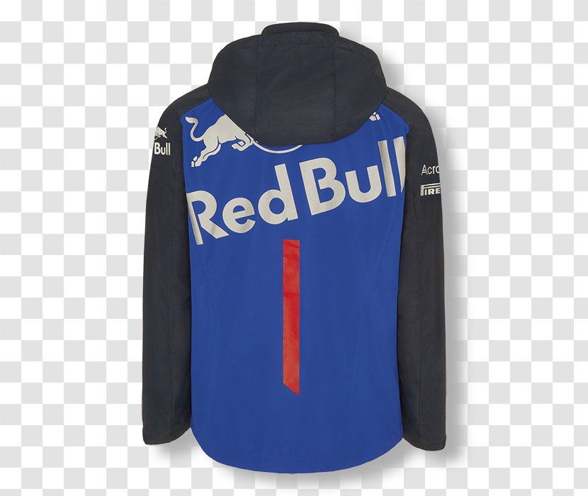 Hoodie T-shirt Scuderia Toro Rosso Sweater Bluza - T Shirt Transparent PNG