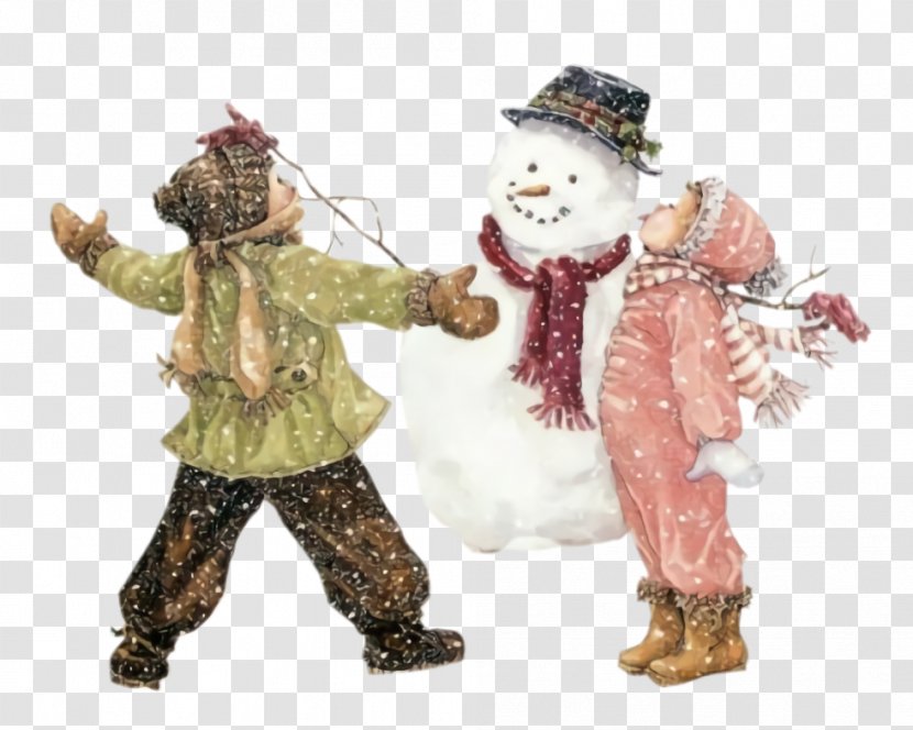 Christmas Snowman Winter - Costume Design - Ornament Transparent PNG