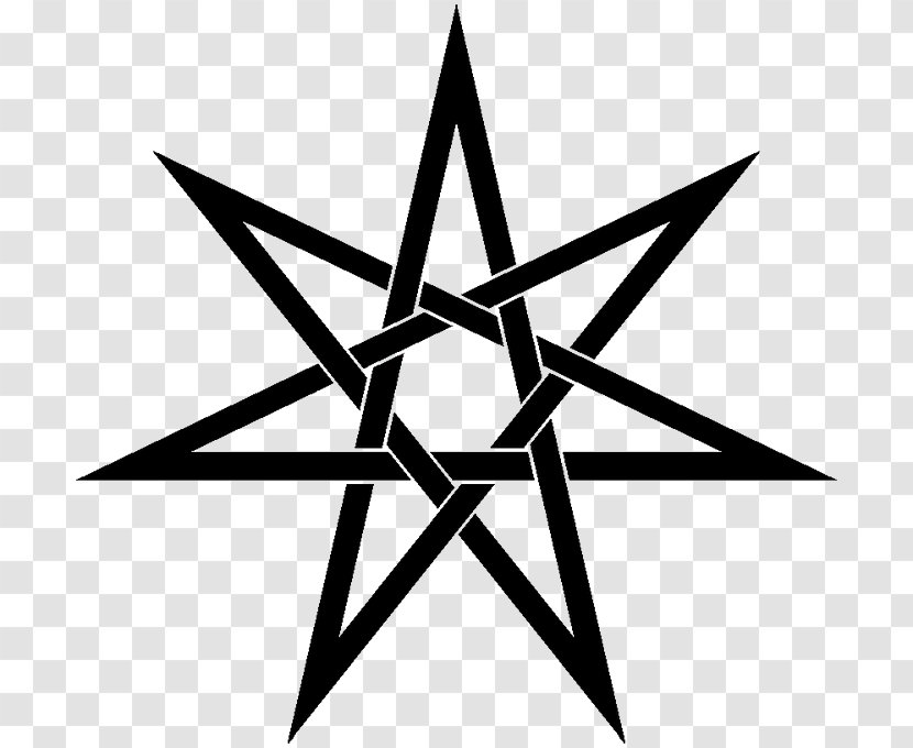 Heptagram Fairy Symbol Star Elf - Fivepointed Transparent PNG