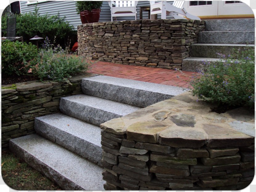 Stone Wall Walkway Brick - Outdoor Structure Transparent PNG