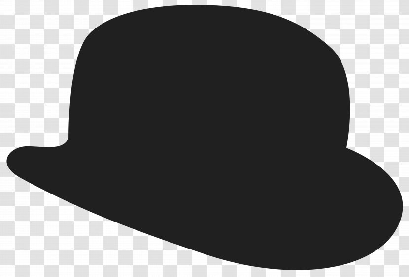 Bowler Hat Top Clip Art - Cliparts Transparent PNG