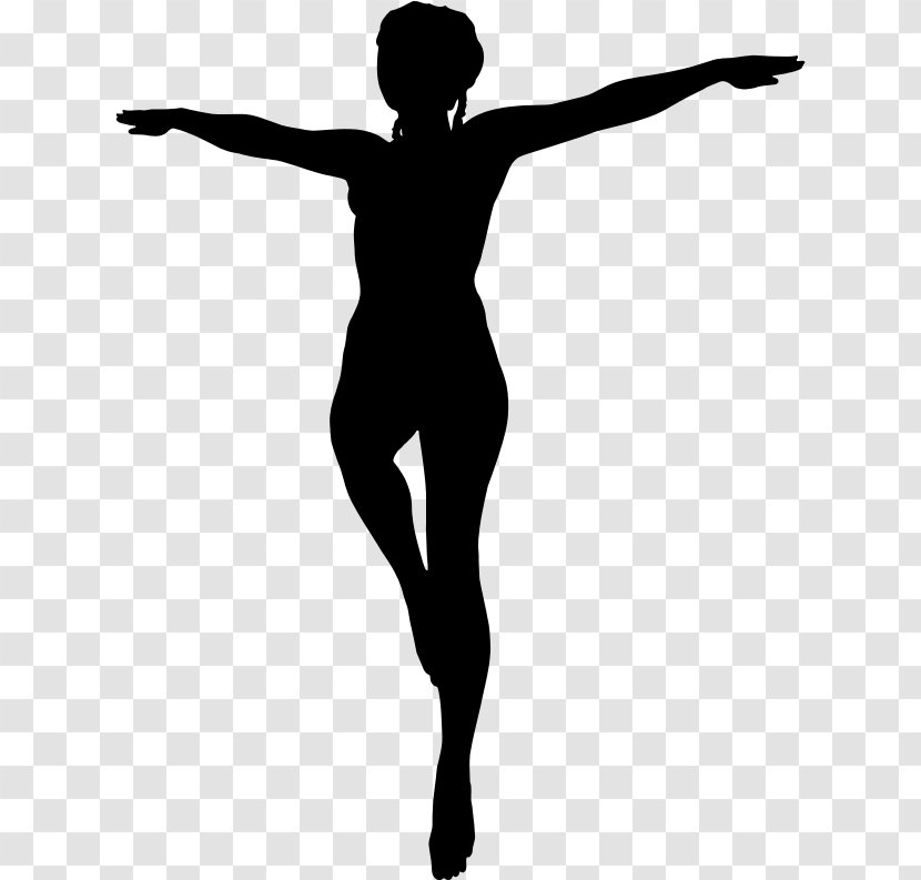 Modern Dance Silhouette - Muscle Transparent PNG