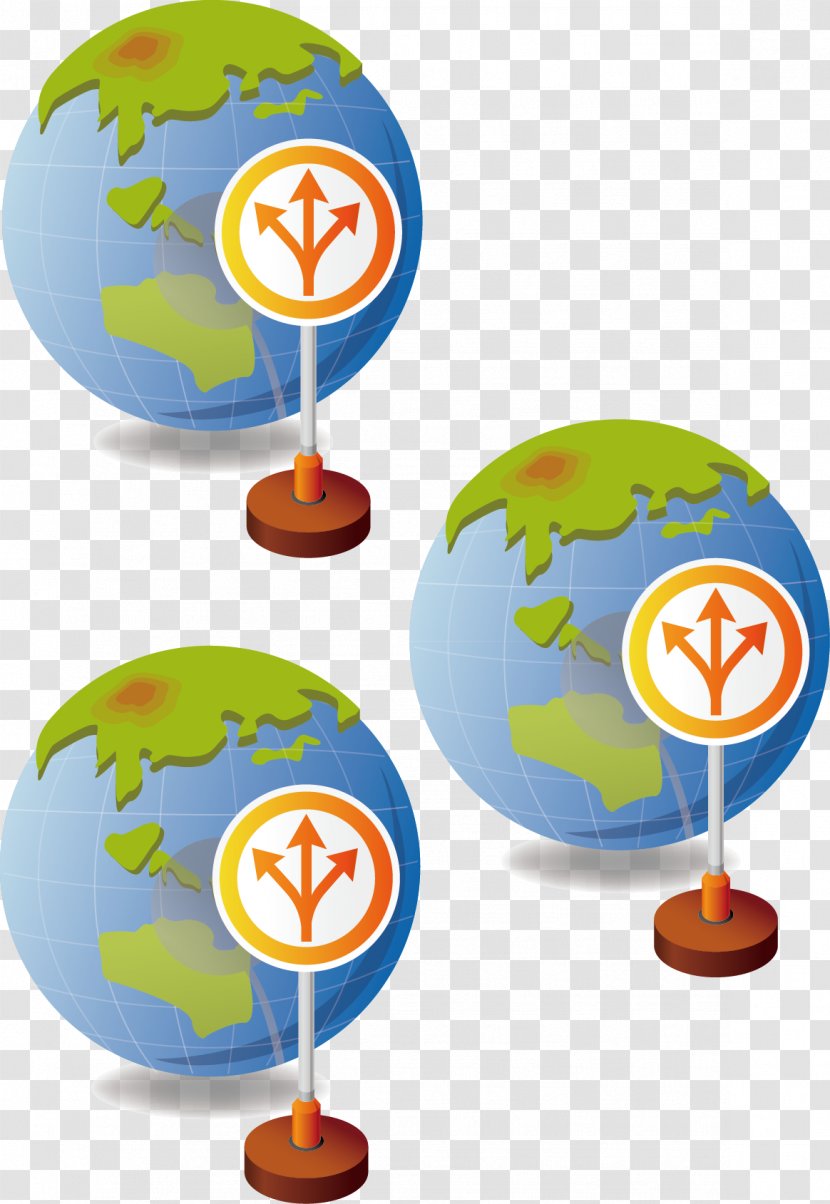 Clip Art - Communication - Globe Vector Transparent PNG