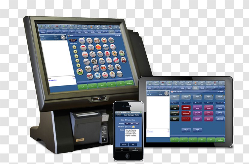 Fast Food Cafe Point Of Sale Restaurant POS Solutions - Pos - Focus Group Transparent PNG