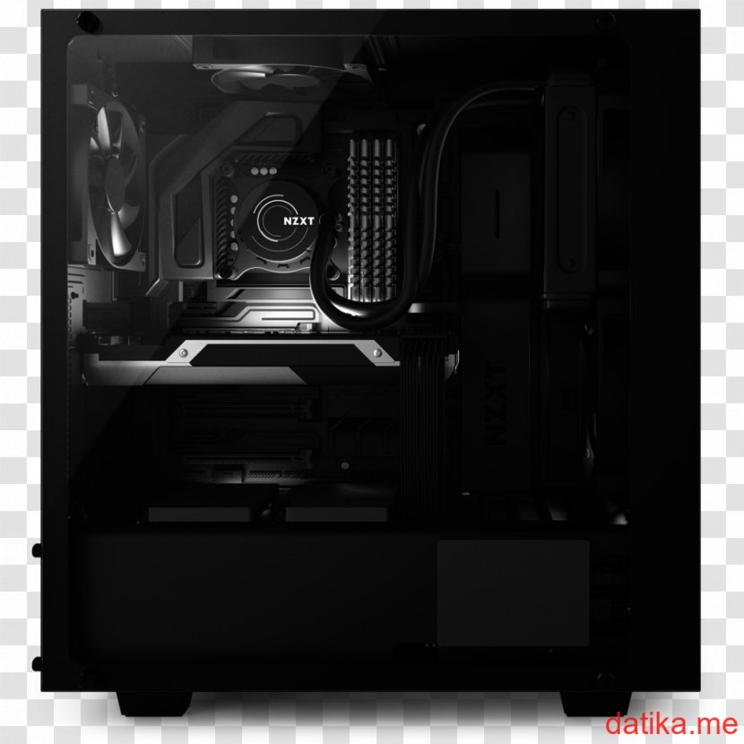 Computer Cases & Housings Nzxt Personal System Cooling Parts ATX - Microatx Transparent PNG