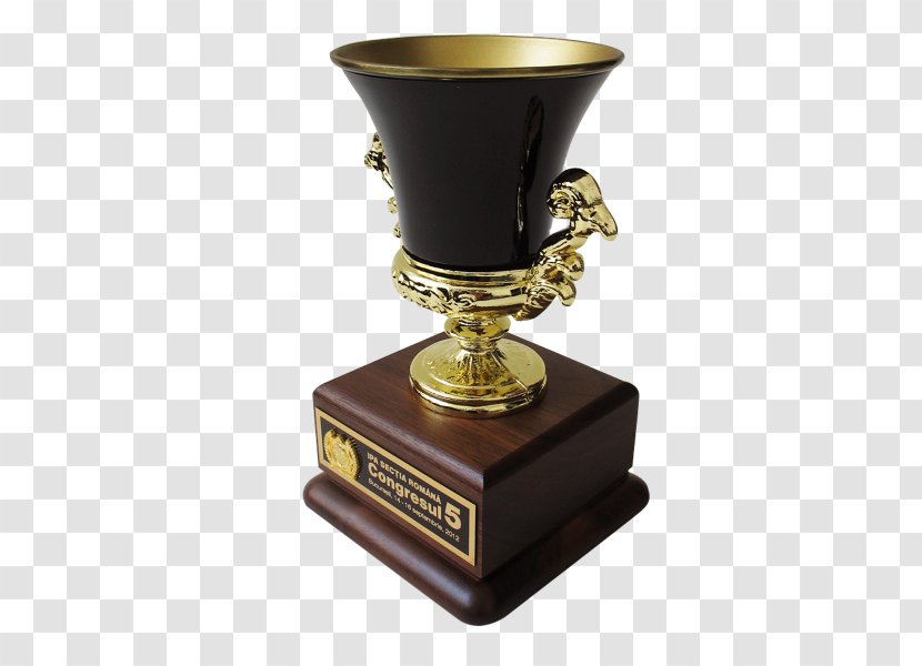 01504 Brass Trophy - Artifact Transparent PNG