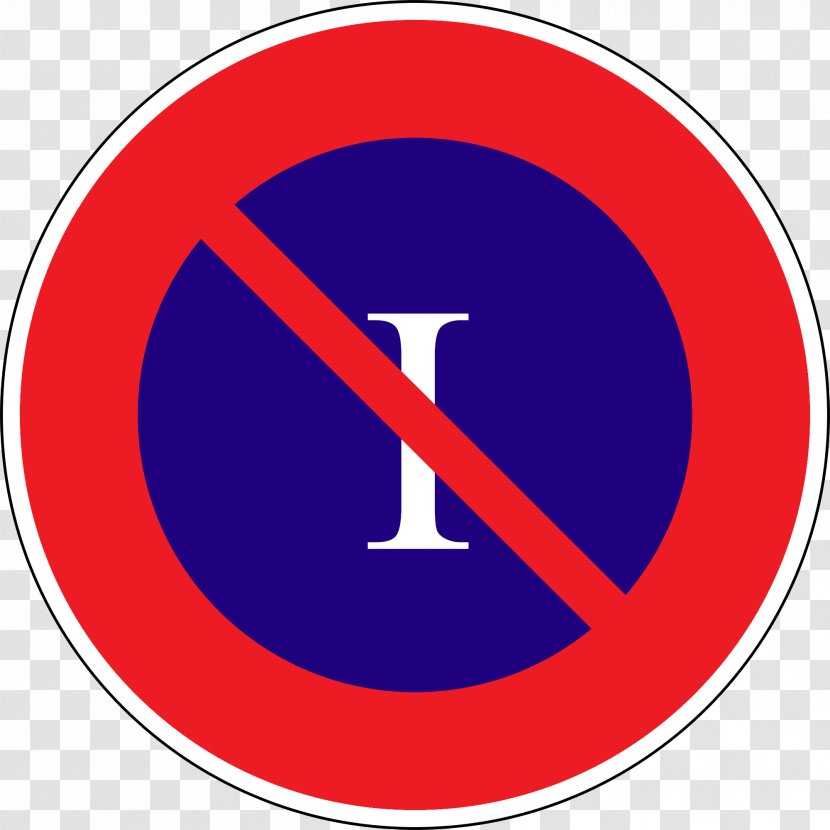 Car Traffic Sign Road Motor Vehicle - Logo - No Parking Transparent PNG