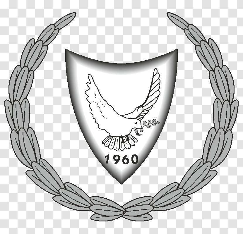 Coat Of Arms Cyprus Embassy In Moscow Greece - Artikel - Badge Transparent PNG