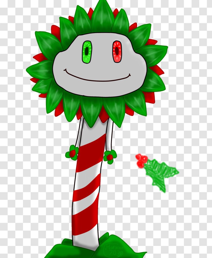 Art Plants Vs. Zombies Christmas Clip - Tree - Pepermint Transparent PNG