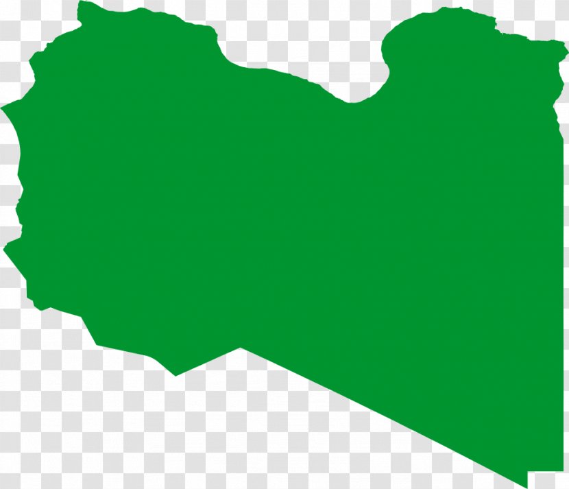 Flag Of Libya Map Clip Art - Tree - Uprising Cliparts Transparent PNG