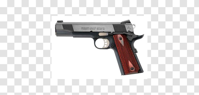 M1911 Pistol Colt's Manufacturing Company Colt Commander V Z Grips Firearm - Airsoft Gun - Handgun Transparent PNG
